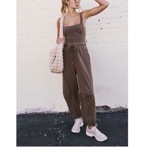 Brown Women's Jumpsuit